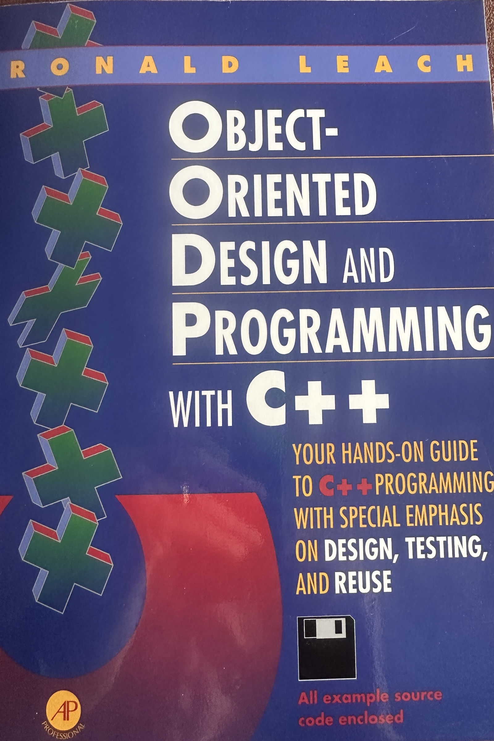 Object-Oriented Design and Programming in C++
